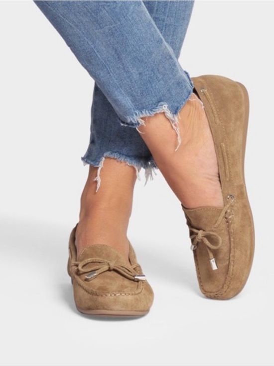 MICHAEL Michael Kors Shoes - Michael Michael Kors Suede Khaki Sutton Mocassins